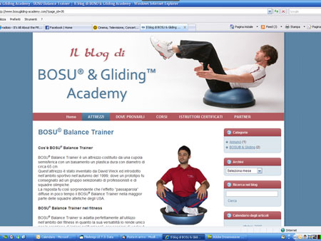 Il Blog di BOSU® & Gliding Academy