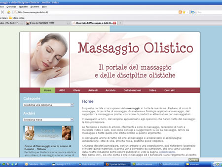 massaggio-olistico.it: il Portale del Massaggio e delle Discipline Olistiche