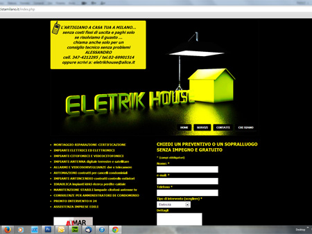 Cerco elettricista a Milano - Eletrik House